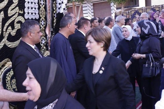 وفد من حزب الجبهة الوطنية يقدم العزاء لأسر ضحايا حادث المنوفية.. صور