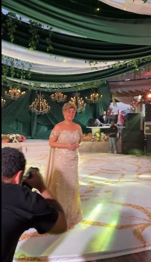 مفيدة شيحة تحتفل بزواج ابنتها منة الله عماد وسط حضور كثيف.. فيديو وصور