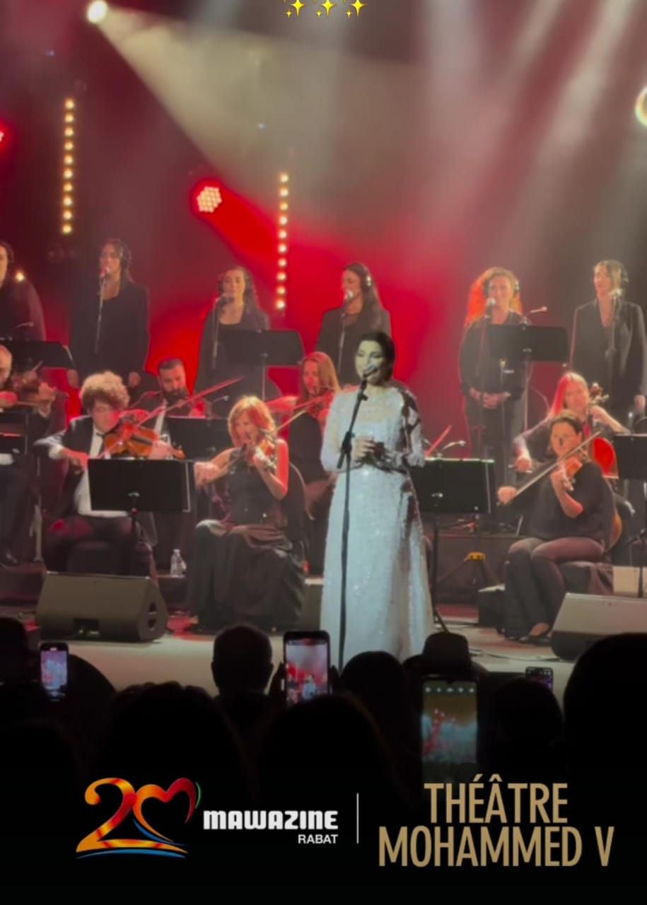 ماجدة الرومى تحيى حفلا كامل العدد فى مهرجان موازين بالمغرب.. صور