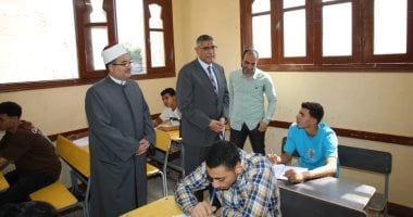 محافظ الجيزة يتابع سير امتحانات شهادة الثانوية الأزهرية