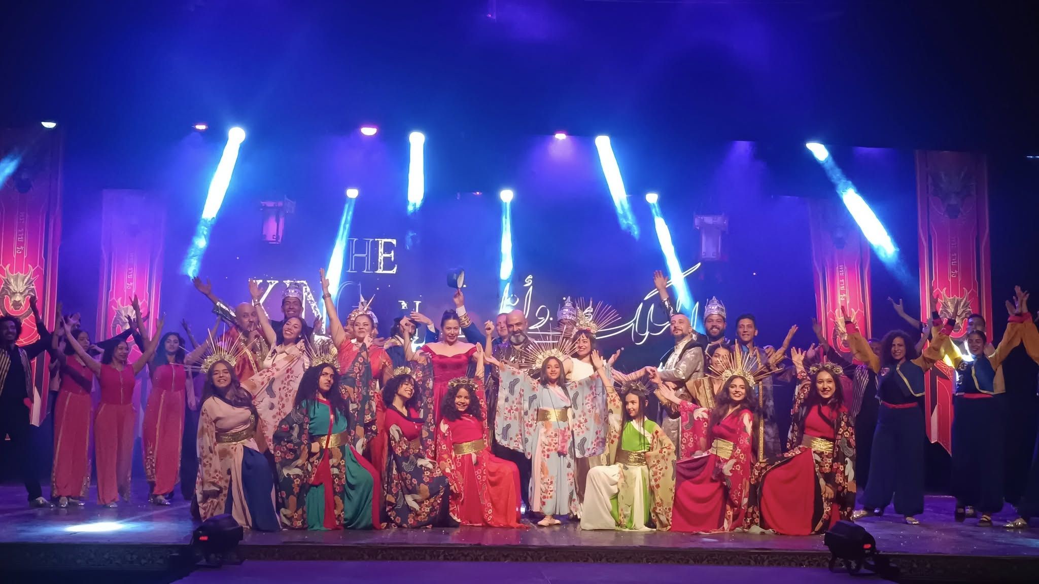 "الملك وأنا" يحلق على مسرح البالون فى يومه الأول بحفل كامل العدد