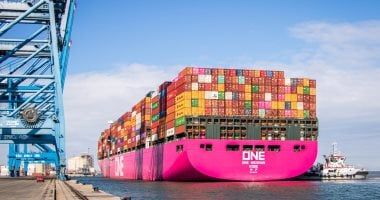 ميناء دمياط يستقبل 25000 طن قمح ويشهد تداول 27 سفينة