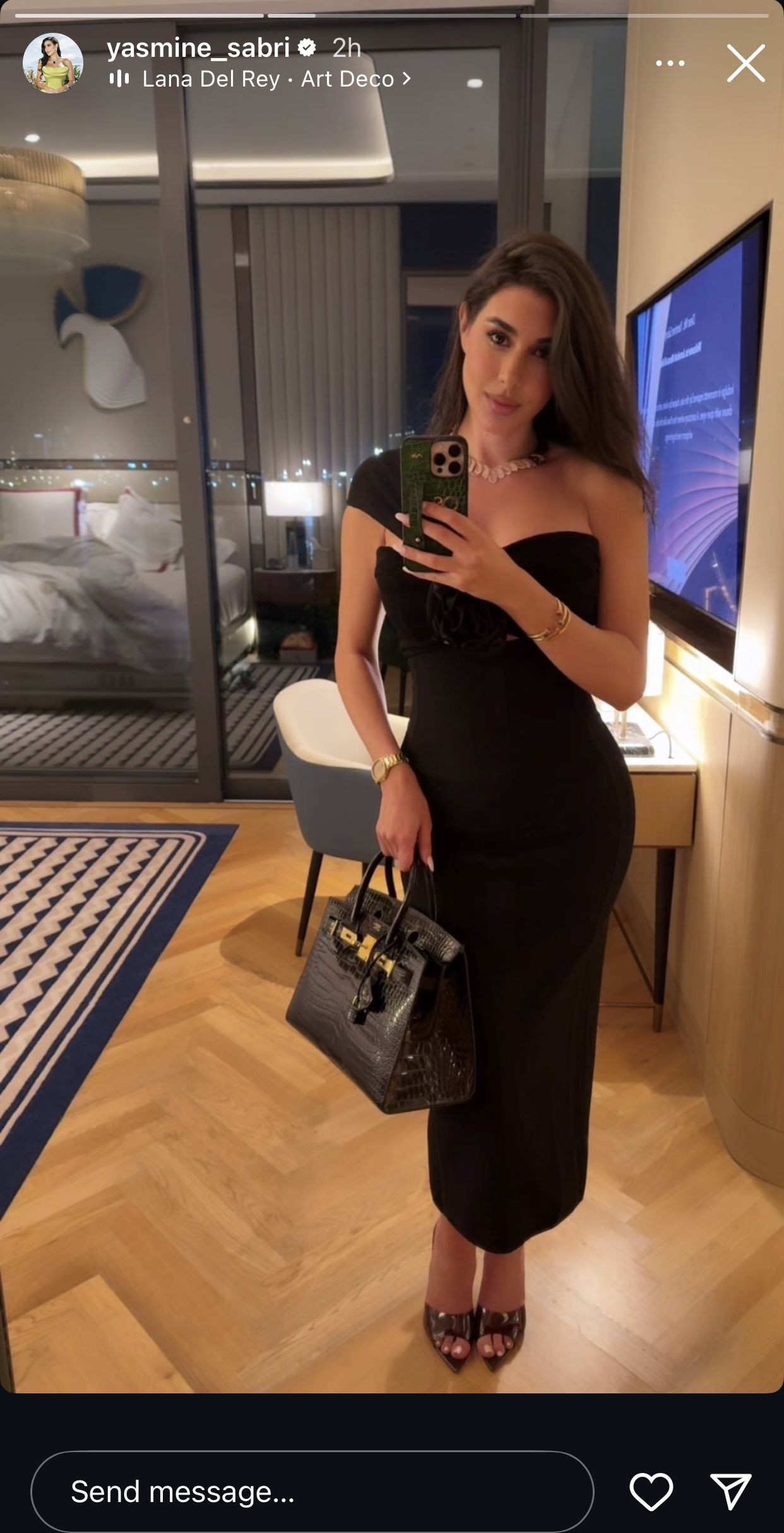 بفستان أسود.. شاهد أحدث ظهور لـ ياسمين صبري