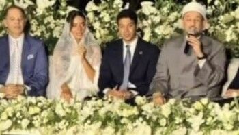 حفيد عادل إمام يدخل القفص الذهبي.. وهذه مهنة العروس