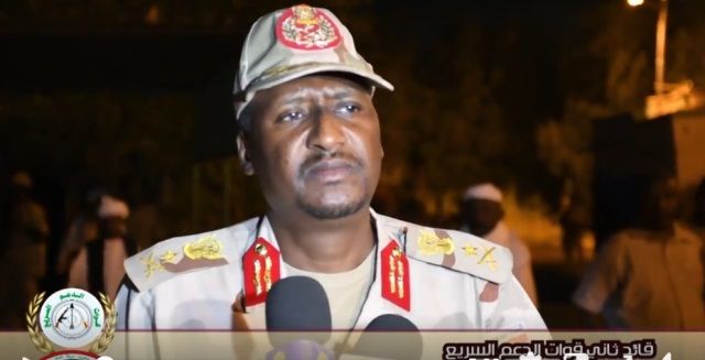 تمت تصفية أحد جنود المليشيا داخل مدينة نيالا بعد أن وجه إنتقادات حادة للمجرم عبدالرحيم دقلو