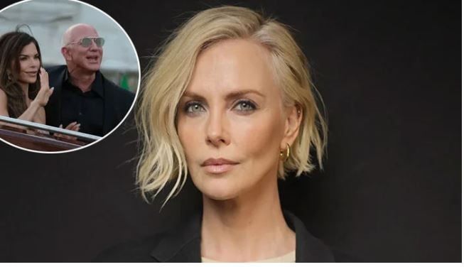 تشارليز ثيرون تثير الجدل بسخريتها من حفل زفاف جيف بيزوس ولورين سانشيز