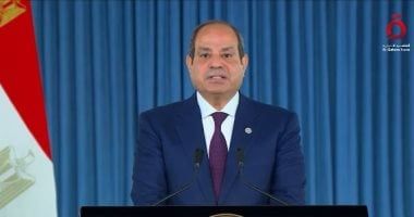 الرئيس السيسي: المنطقة بأسرها تئن تحت الحروب وعلينا الاحتكام لصوت الحكمة