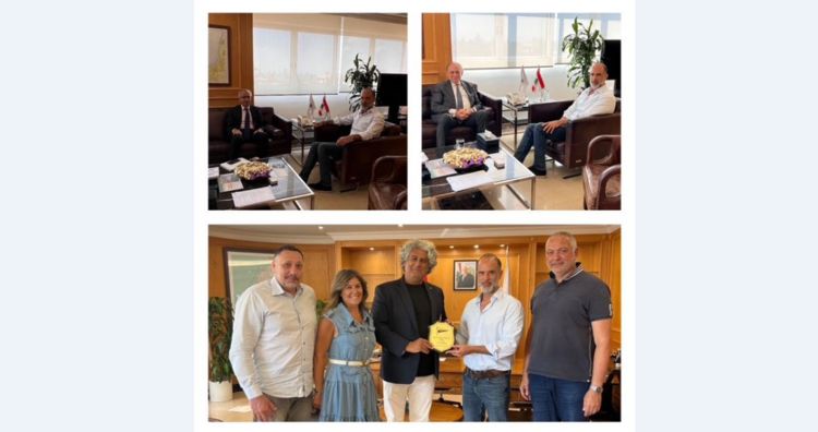 رسامني استقبل البساط ووفدًا من الاتحاد اللبناني لليخوت وبحث مع البستاني بشؤون إنمائية