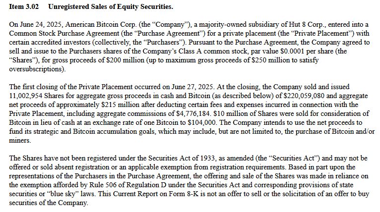 شركة "أمريكان بيتكوين" المرتبطة بترامب تجمع 220 مليون دولار للتعدين وتعزيز خزينة البيتكوين