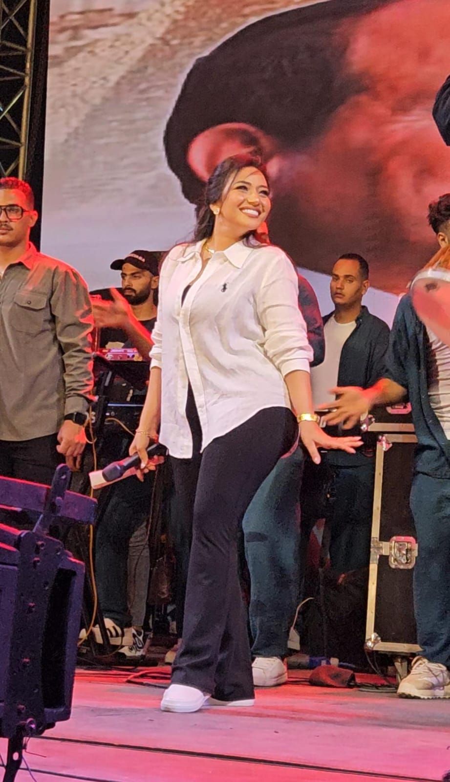 رحمة محسن تتألق بأولى فقرات احتفالية فى حب مصر احتفالا بثورة 30 يونيو