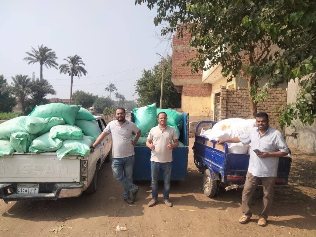 محافظة الجيزة تضبط 17 طن دقيق بلدى مدعم بعدد من المراكز