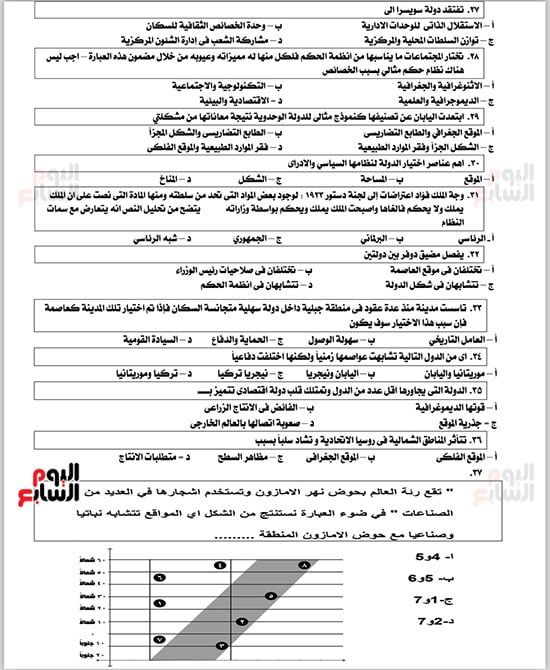 أفكار لن يخرج عنها الامتحان.. أقوى 50 سؤالا فى الجغرافيا لطلاب الثانوية العامة