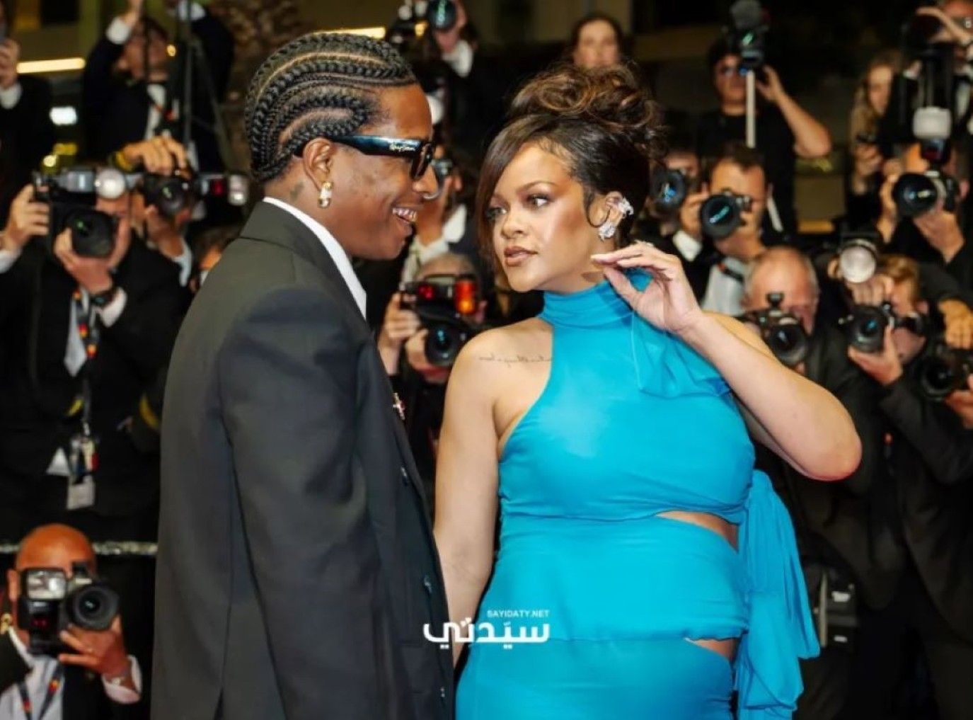 ريهانا وآساب روكي يُعلنان نوع مولودهما الجديد