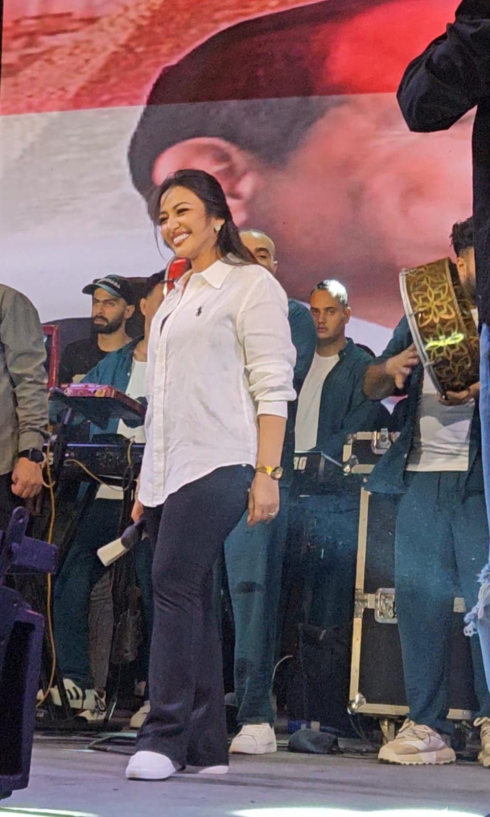 رحمة محسن تتألق بأولى فقرات احتفالية فى حب مصر احتفالا بثورة 30 يونيو