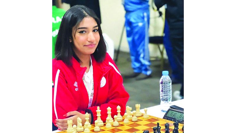 الامارات | روضة السركال تشارك في كأس العالم للشطرنج