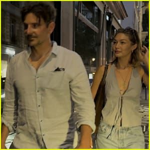 برادلى كوبر وجيجى حديد يهربان من مطاردة "باباراتزى" مفاجئة فى باريس.. صور