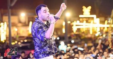 إسلام كابونجا وسادات والباور العالى يختتمون احتفال ذكرى ثورة 30 يونيو.. صور