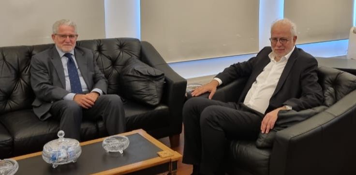 وزير العدل بحث مع سفير إسبانيا بسبل التعاون بين البلدين قضائيًا وقانونيًا