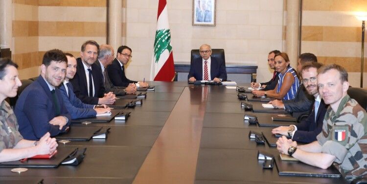 سلام استقبل وفدًا فرنسيًا: لا استقرار مستدامًا دون انسحاب إسرائيل من الأراضي المحتلة ووقف انتهاكاتها