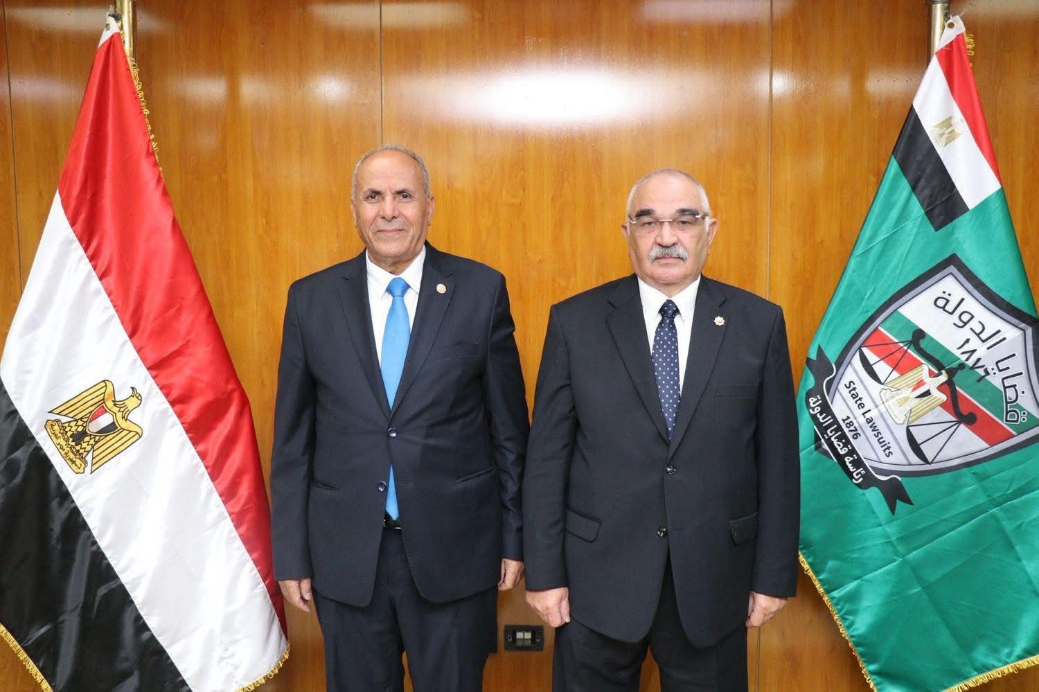 قضايا الدولة تكرم المستشار عبد الرزاق شعيب لبلوغه سن التقاعد بحضور الرئيس الجديد