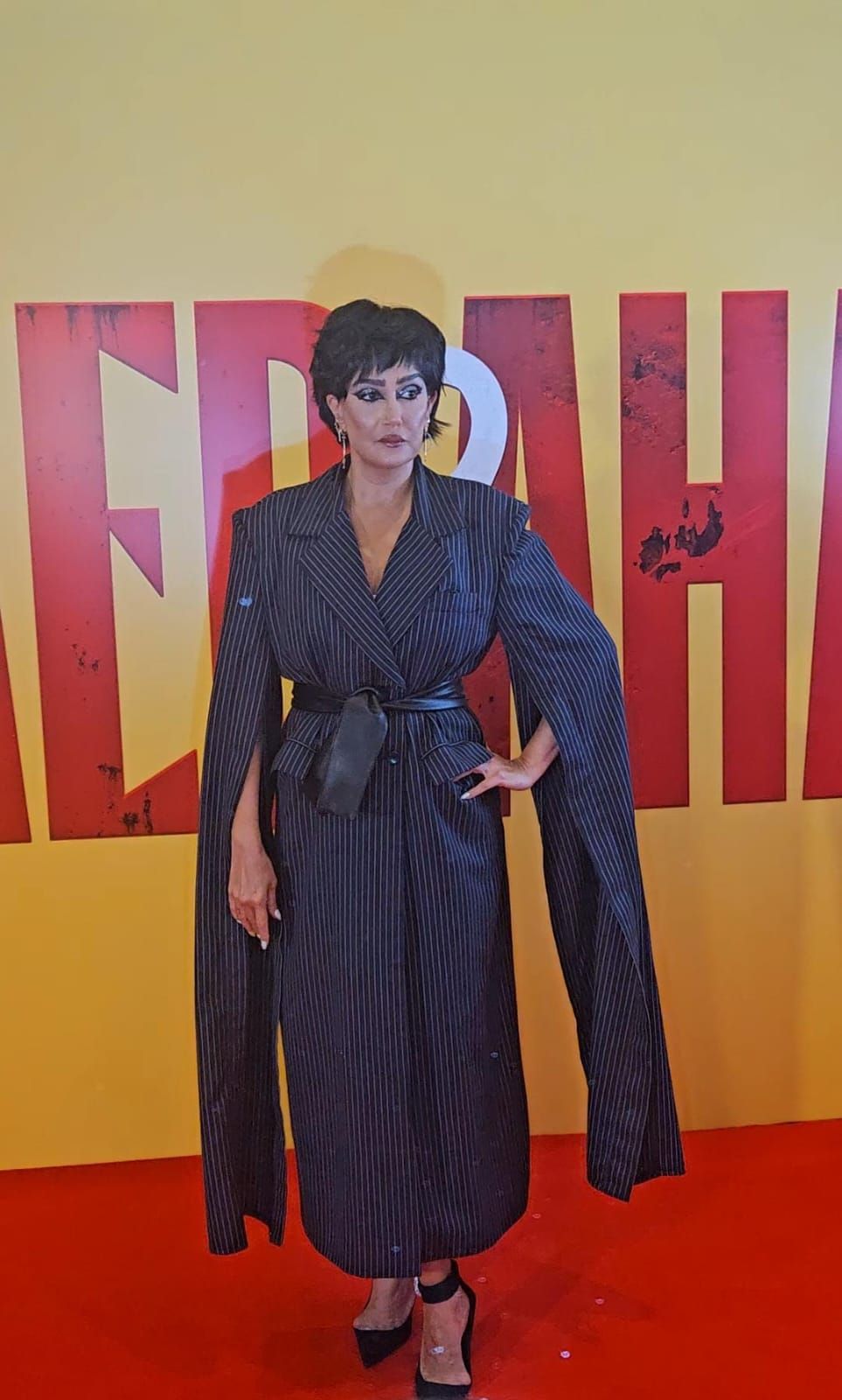 غادة عبد الرازق وأحمد نادر جلال ومحمد ثروت يصلون العرض الخاص لفيلم أحمد وأحمد