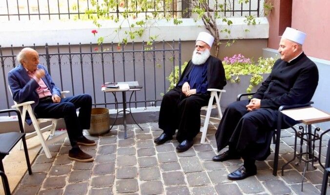 أبي المنى زار جنبلاط في كليمنصو وتناولا عددًا من القضايا العامة