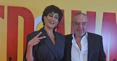 غادة عبد الرازق وأحمد نادر جلال ومحمد ثروت يصلون العرض الخاص لفيلم أحمد وأحمد