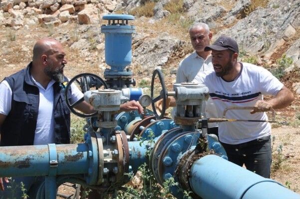 قمع المخالفات على شبكة المياه في كفرزبد وقرى الشرقي