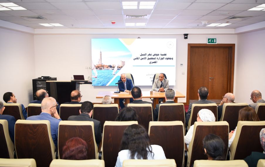 وزير الخارجية والهجرة يستقبل وزير الموارد المائية والرى.. صور