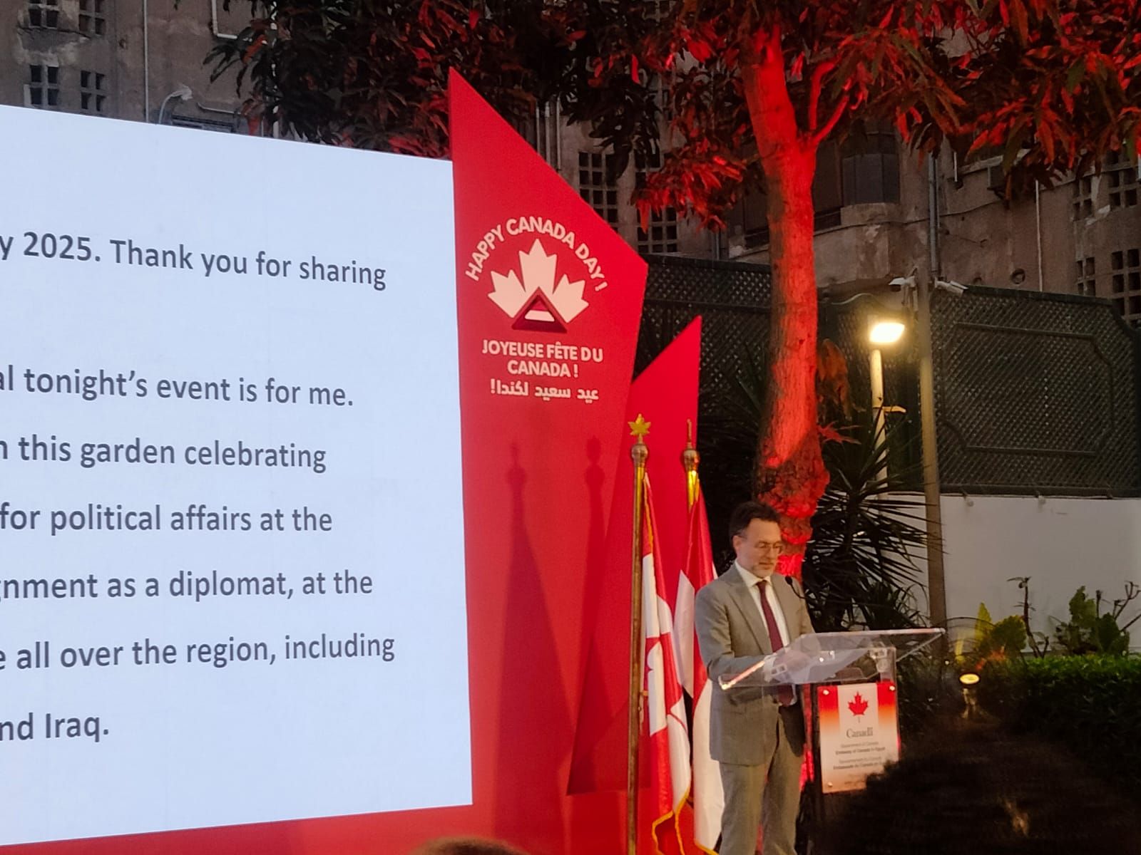 سفير كندا يشيد بدور مصر فى مفاوضات غزة ويؤكد: العلاقات الثنائية ناضجة