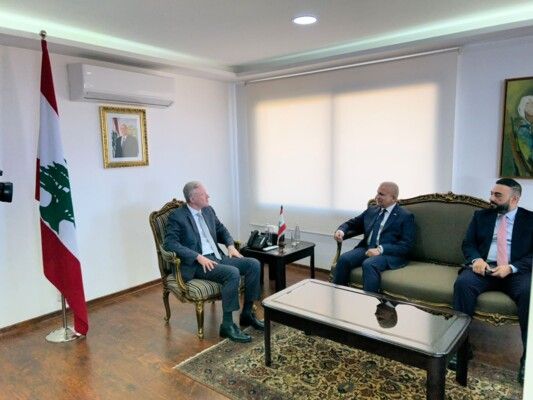 رجّي استقبل وفدا من مطارنة الابرشيات المارونية في بلدان الانتشار وعرض معهم أوضاع أبناء الجاليات اللبنانية