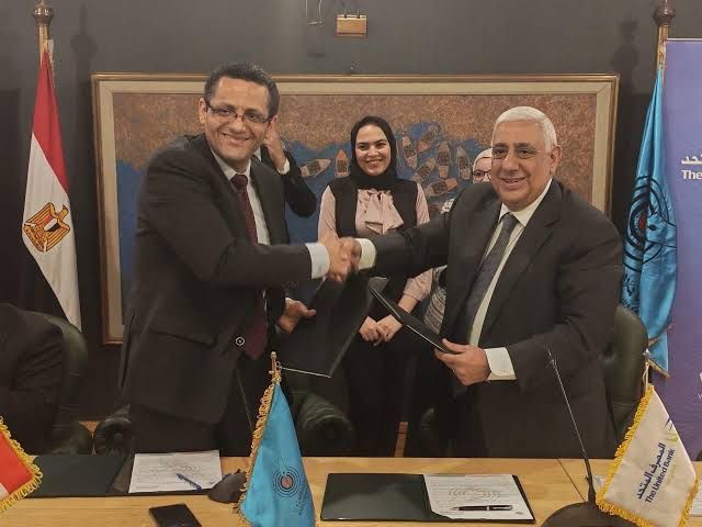 الصحفيين توقع ثانى بروتوكول تعاون مع المصرف المتحد للتوسع بخدمات التمويل