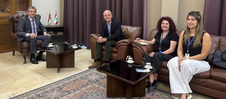 أبو جودة بحث مع لوسيانو بالتعاون بين محافظة البقاع ووكالة الأمم المتحدة للهجرة