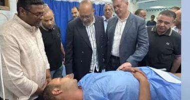 وزير العمل: رعاية طبية للمصابين بحادث حفار جبل الزيت.. وتعويضات كاملة للضحايا