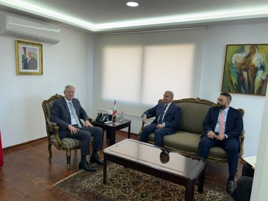 رجّي استقبل وفدا من مطارنة الابرشيات المارونية في بلدان الانتشار وعرض معهم أوضاع أبناء الجاليات اللبنانية