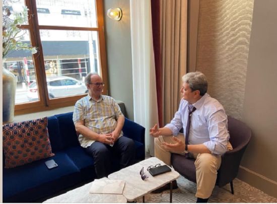 لقاء تمهيدي لبحث آفاق التعاون بين العربية لحقوق الإنسان ووزارة حقوق الإنسان المغربية