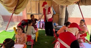 الهلال الأحمر يُطلق قافلة شاملة إلى كفر السنابسة بالمنوفية ودعم أسر ضحايا حادث الطريق الإقليمي