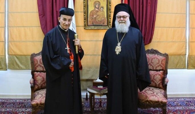 الراعي عزى البطريرك يوحنا العاشر بشهداء كنيسة مار الياس دويلعة