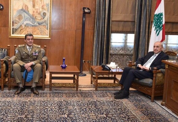 بري استقبل ممثل البنك الدولي في لبنان وعرض الاوضاع الميدانية مع القائد الجديد لقوات اليونيفل