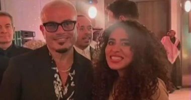 "يا بخته" تجمع الشاعرة منة عدلى القيعى بـ عمرو دياب فى ألبوم ابتدينا