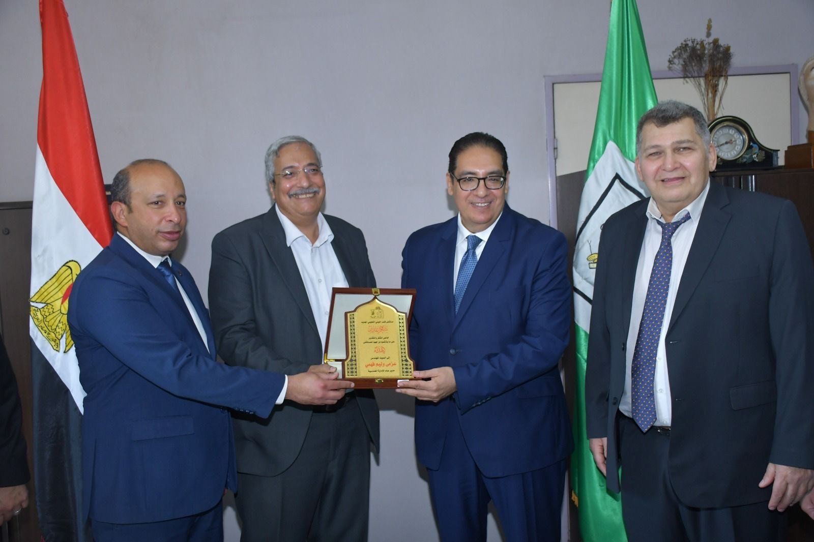 سامى عبدالصادق يتفقد مواقع التجديد بمستشفى الفرنساوى ويطمئن على سير أعمال التطوير