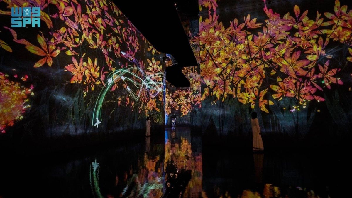 متحف «تيم لاب بلا حدود» يحتفي بعامه الأول في جدة التاريخية