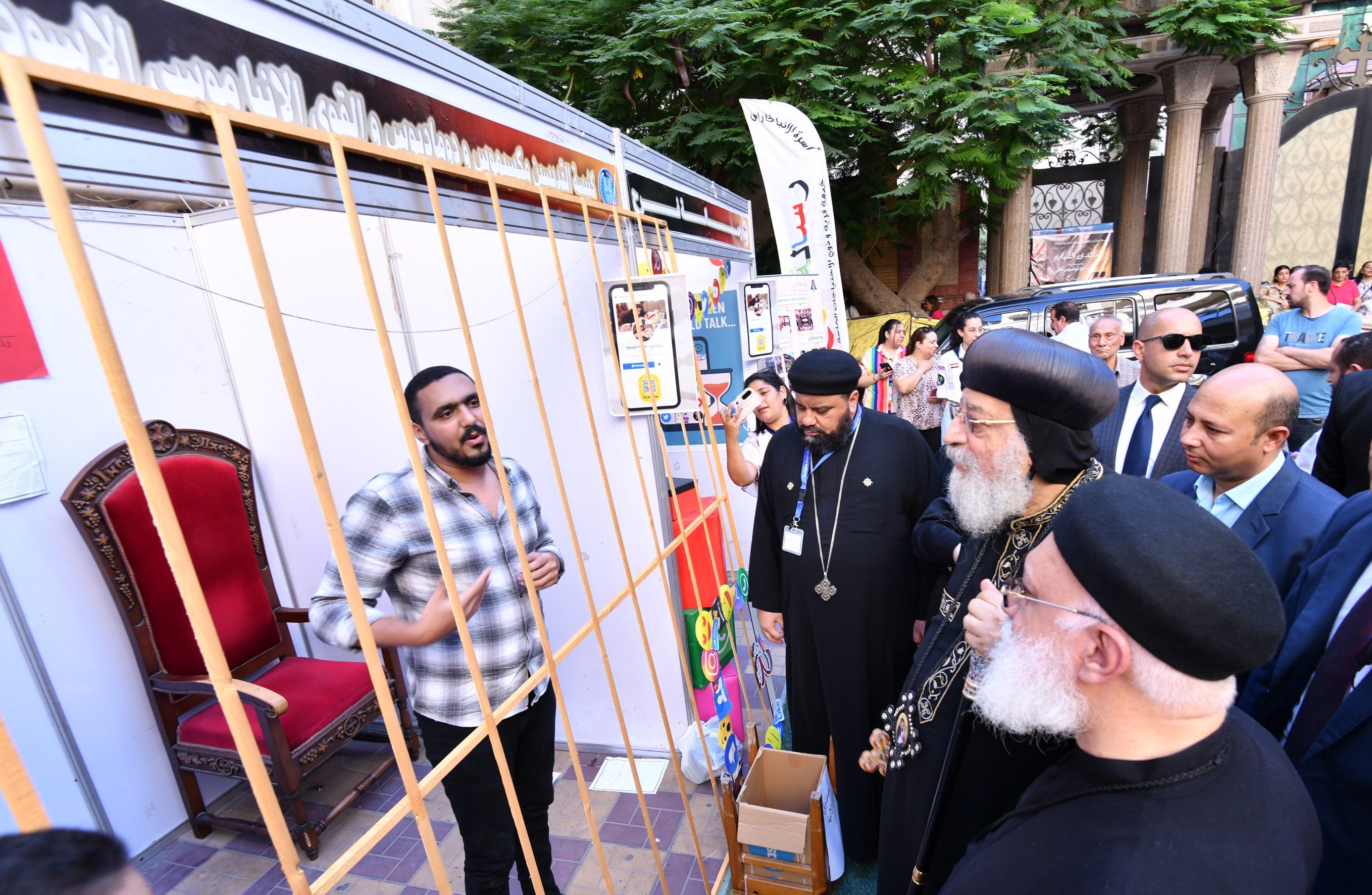 البابا تواضروس الثانى يشهد فعاليات منتدى شباب الإسكندرية