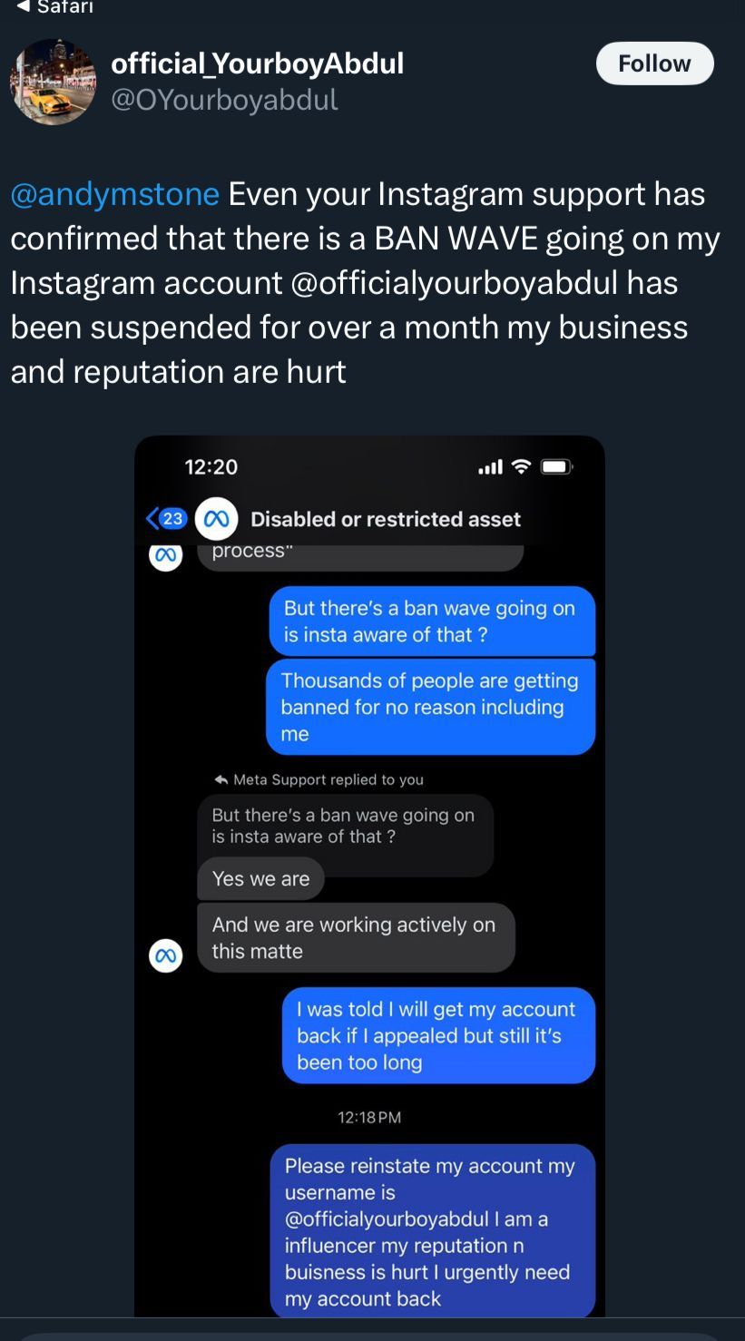 تكنولوجيا: موجة إيقافات خاطئة تثير غضب مستخدمى Meta Verified: الدعم الفنى "عديم الفائدة"