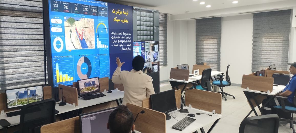 "محلية النواب" تتفقد شبكة الطوارئ والسلامة والمركز التكنولوجى بجنوب سيناء