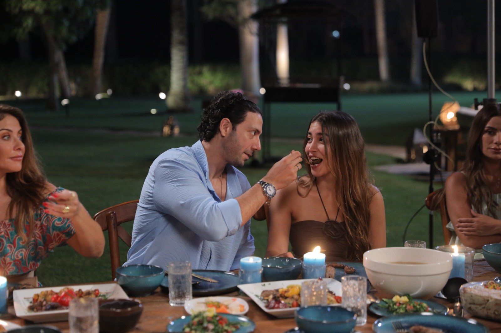 أحمد جمال سعيد وجنا الأشقر خارج الجزء الثانى من وتر حساس