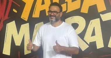 هشام ماجد وأكرم حسنى ومصطفى غريب فى عرض مشروع "يالا مسرح".. صور