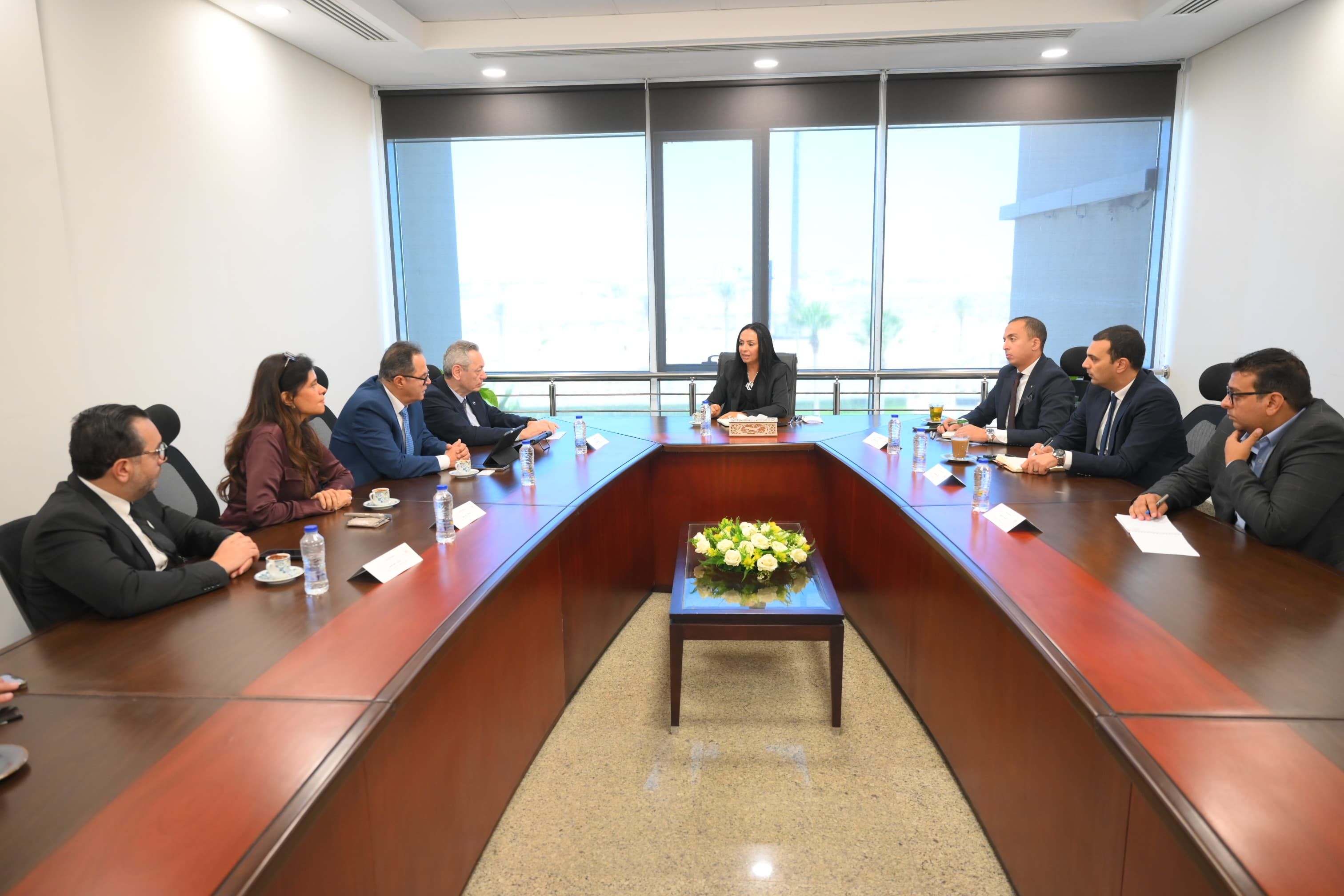 وزيرة التضامن تبحث التعاون بمجالات التمكين الاقتصادى للأسر الأكثر احتياجا