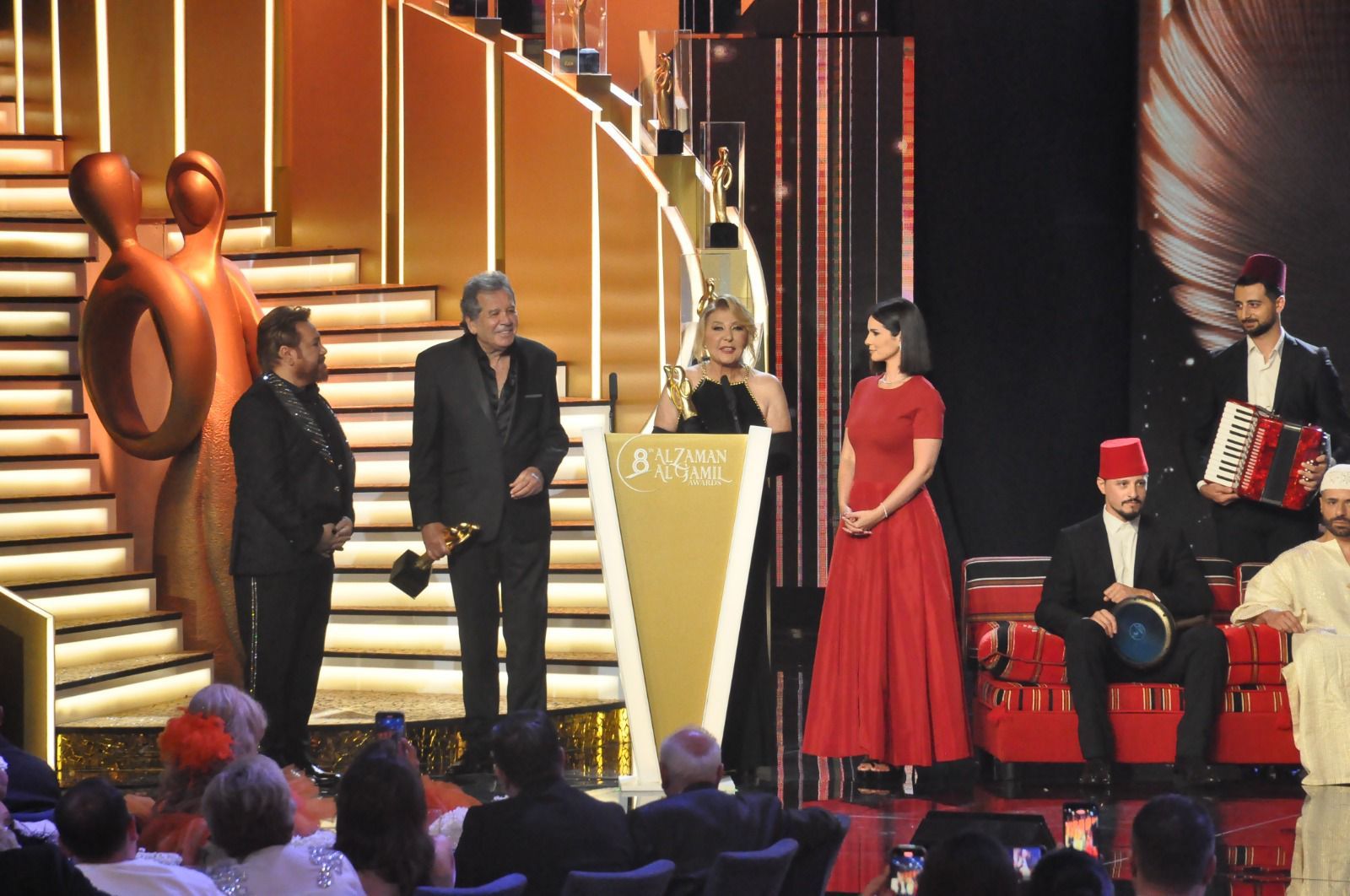 نادية الجندى: حصولى على جائزة الأيقونة عن فيلم الباطنية تتويج لثمار تعبى