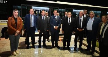 محافظ جنوب سيناء يستقبل لجنة الإدارة المحلية بمجلس النواب بمطار شرم الشيخ الدولى